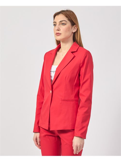 Veste en coton à boutonnage simple pour femme Yes Zee YES ZEE | G404-KD000505